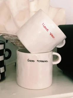 Taza pintada a mano Good Morning