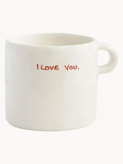 Taza pintada a mano I Love You