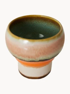 Tazas artesanales de gres 70's, 2 uds.