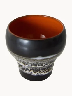 Tazas artesanales de gres 70's, 2 uds.