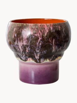 Tazas artesanales de gres 70's, 2 uds.