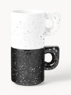 Tazas artesanales de porcelana Aiko, 2 uds.