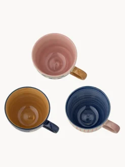 Tazas artesanales Eviaya (3 uds.)