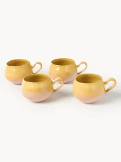 Tazas artesanales Marguerite, 4 uds.