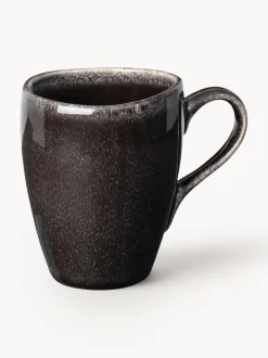 Tazas artesanales Nordic Coal, 250 ml, 6 uds.