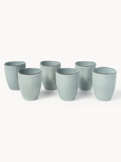 Tazas artesanales Nordic Sea, 6 uds.