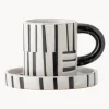 Tazas con platitos Frankie (2 uds.)