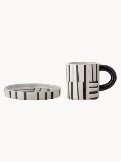 Tazas con platitos Frankie (2 uds.)