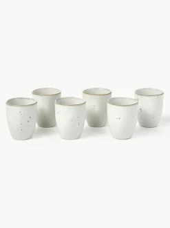 Tazas de café artesanales Nordic Sand, 6 uds.