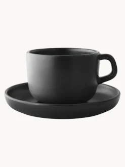 Tazas de café con platillos Nordic Kitchen, 4 uds.