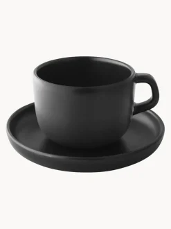 Tazas de café con platillos Nordic Kitchen, 4 uds.