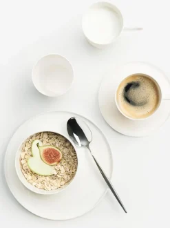 Tazas de café con platitos de porcelana Oco, 6 uds.