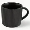 Tazas de café con relieves Neri, 2 uds.