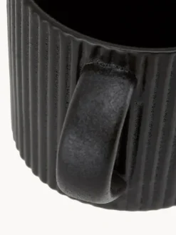 Tazas de café con relieves Neri, 2 uds.