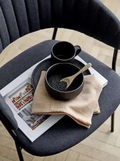 Tazas de café con relieves Neri, 2 uds.
