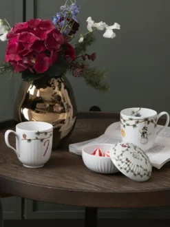 Tazas de porcelana artesanales Hammershøi, 2 uds.