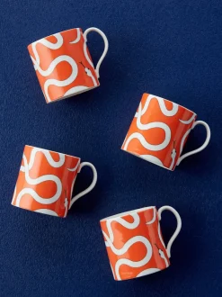 Tazas de porcelana Eden, 4 uds.