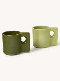 Tazas de porcelana Keira, 2 uds.
