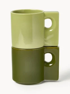 Tazas de porcelana Keira, 2 uds.