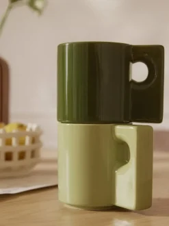 Tazas de porcelana Keira, 2 uds.