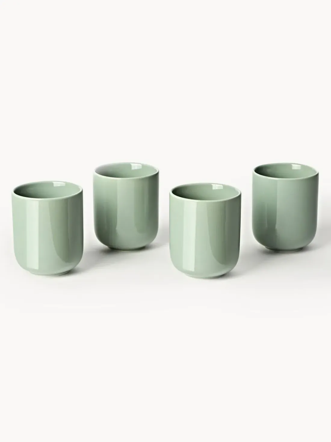 Tazas de porcelana Nessa, 4 uds.