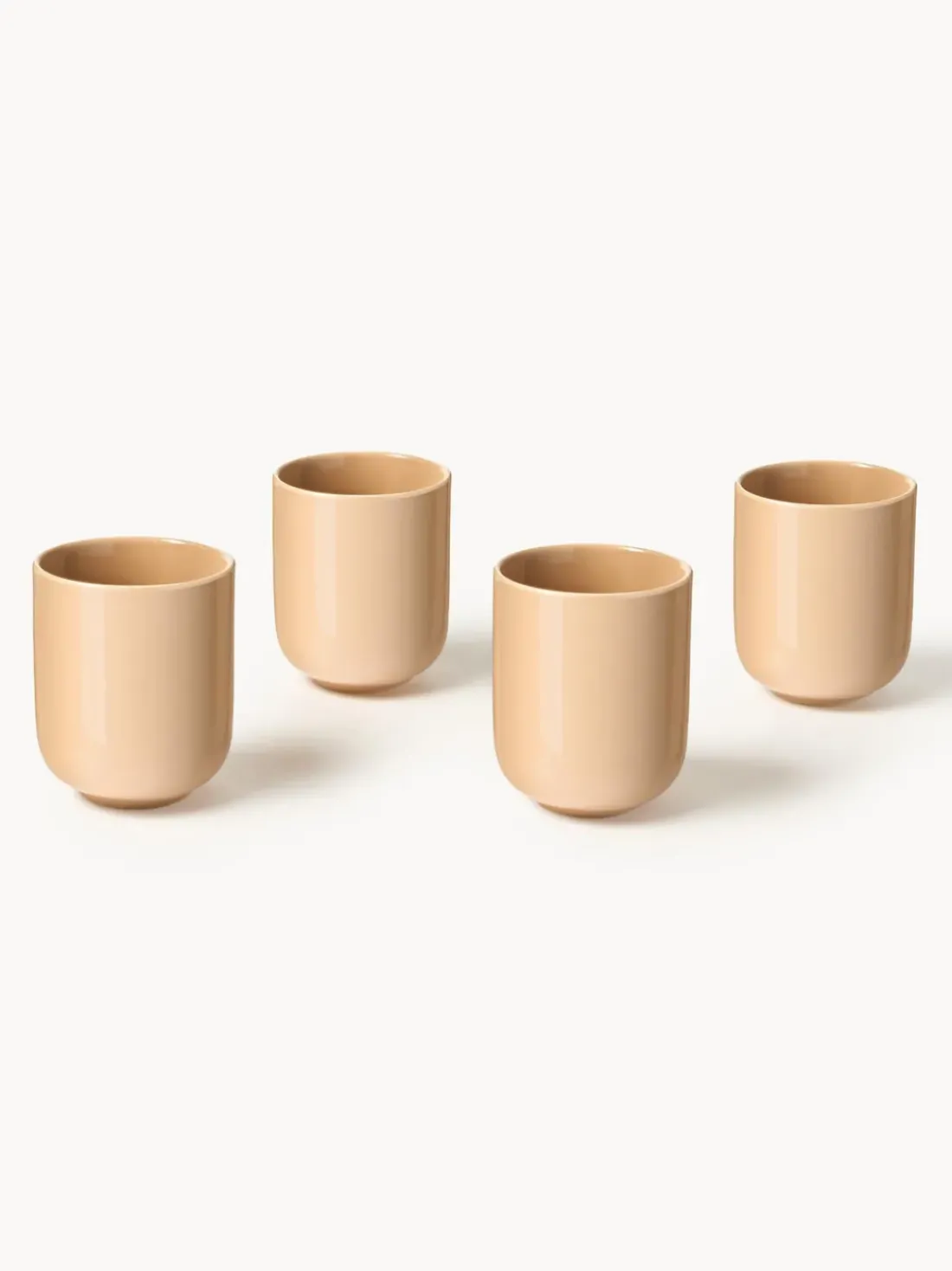 Tazas de porcelana Nessa, 4 uds.