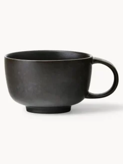Tazas de té artesanales de porcelana New Norm, 2 uds.