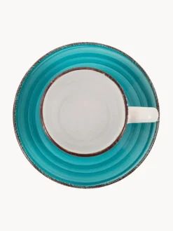 Tazas espresso con platito Baita, 6 uds.
