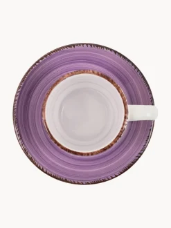 Tazas espresso con platito Baita, 6 uds.