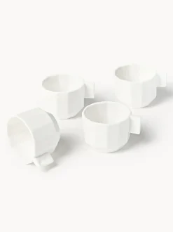 Tazas espresso de porcelana Angoli, 4 uds.