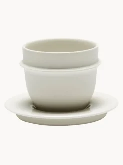 Tazas espresso de porcelana con esmalte reactivo Dune, 2 uds.
