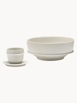 Tazas espresso de porcelana con esmalte reactivo Dune, 2 uds.