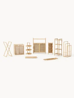Toallero de bambú Kit