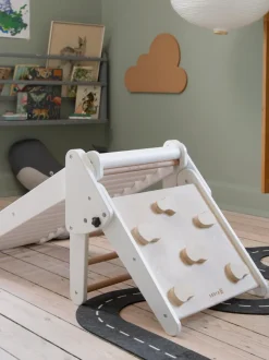 Triángulo de escalada de madera de haya Sebra