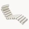 Tumbona Charcoal Stripe