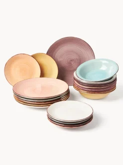 Vajilla artesanal Baita, 6 comensales (18 pzas.)