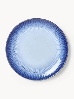 Vajilla artesanal con esmalte reactivo Vinci, 4 comensales (12 pzas)