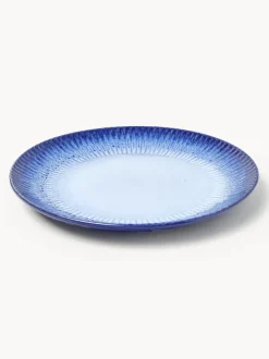 Vajilla artesanal con esmalte reactivo Vinci, 4 comensales (12 pzas)