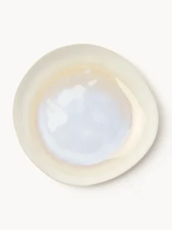 Vajilla artesanal con esmalte reactivo Alcina, 4 comenzales (12 pzas.)