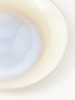 Vajilla artesanal con esmalte reactivo Alcina, 4 comenzales (12 pzas.)