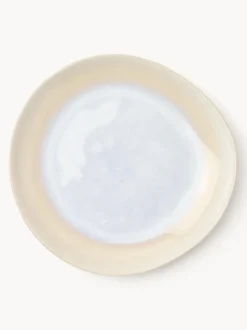 Vajilla artesanal con esmalte reactivo Alcina, 4 comenzales (12 pzas.)