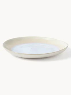 Vajilla artesanal con esmalte reactivo Alcina, 4 comenzales (12 pzas.)