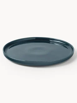 Vajilla artesanal con esmalte reactivo Ethel, 4 comensales (12 pzas.)