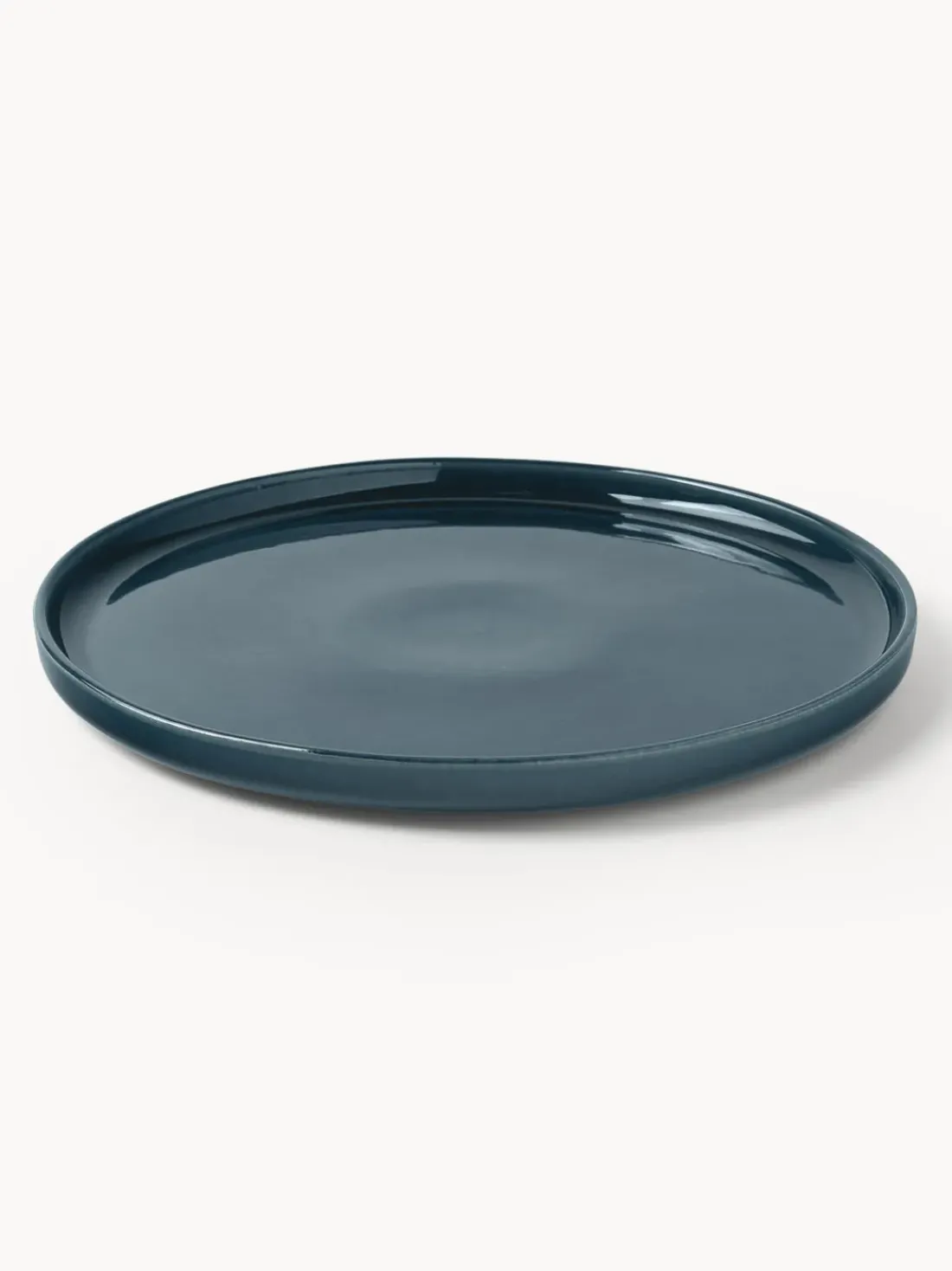 Vajilla artesanal con esmalte reactivo Ethel, 4 comensales (12 pzas.)