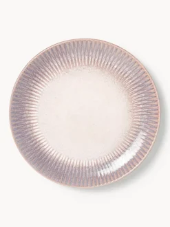Vajilla artesanal con esmalte reactivo Vinci, 4 comensales (12 pzas)