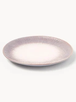 Vajilla artesanal con esmalte reactivo Vinci, 4 comensales (12 pzas)