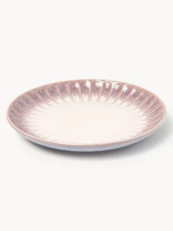 Vajilla artesanal con esmalte reactivo Vinci, 4 comensales (12 pzas)