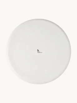 Vajilla artesanal de porcelana Salt, 4 comensales (12 pzas.)