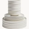 Vajilla de porcelana con esmalte reactivo Dune, 4 comensales (12 pzas.)