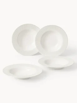 Vajilla de porcelana Goya, 4 comensales (12 pzas.)